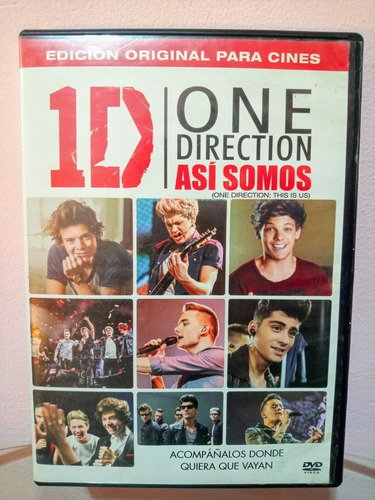 One Direction This Is Us Asi Somos Video Dvd