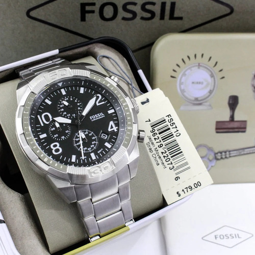 New Fossil Bronson Original Reloj Caballero Cronometraje
