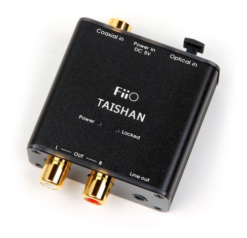 Convertidor Dac Fiio Taishan D03k Coaxial Optico Rca Audio