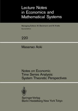 Libro Notes On Economic Time Series Analysis: System Theo...
