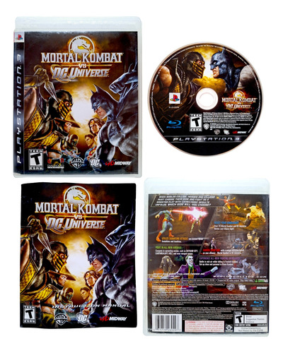 Mortal Kombat Vs Dc Universe Ps3  (Reacondicionado)