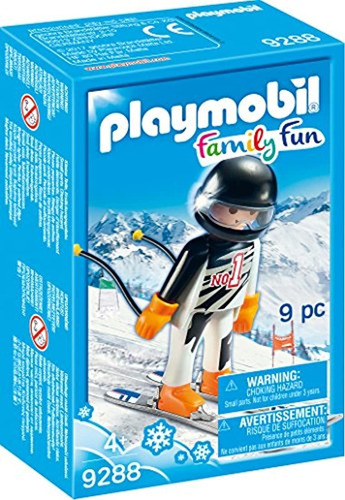 Esquiador Figura Set De Construcción