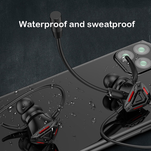 Para Fone De Ouvido Intra-auricular Para Jogos Com