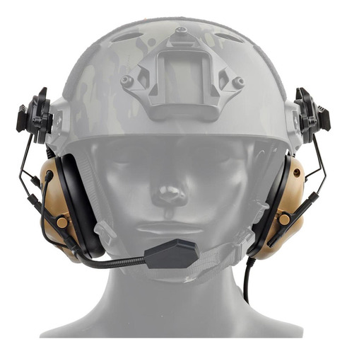 Casco Táctico Audífonos De Gran Resistencia Tiro