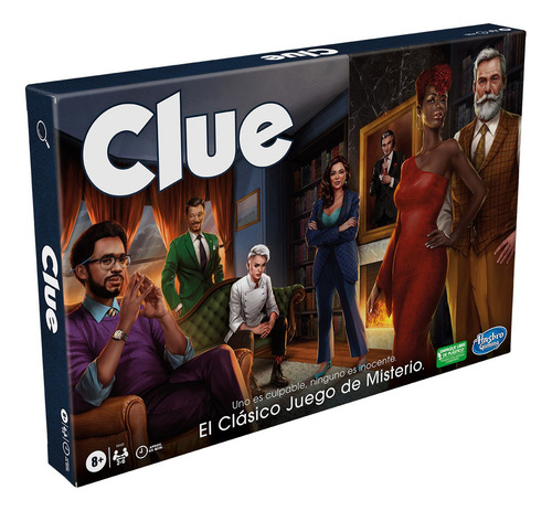 Juego De Mesa Clue El Clásico Juego De Misterio Hasbro F6420