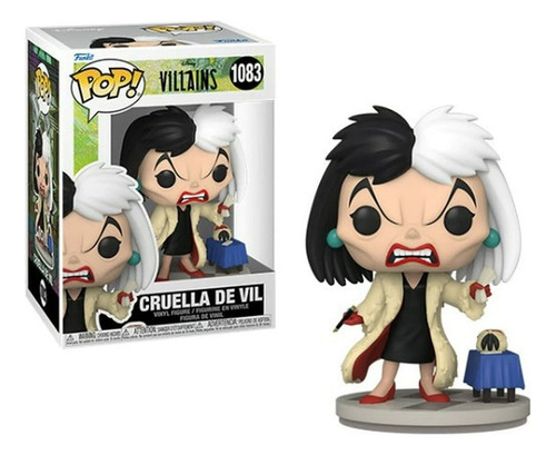 Vilões da Funko Pop Disney - Cruella De Vil 1083