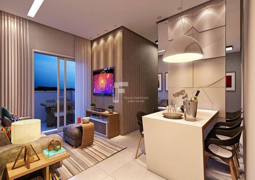 Imagem 2 de 10 de Apartamento Com 2 Dormitórios À Venda, 65 M² Por R$ 240.000,00 - Vila São José - Taubaté/sp - Ap0011