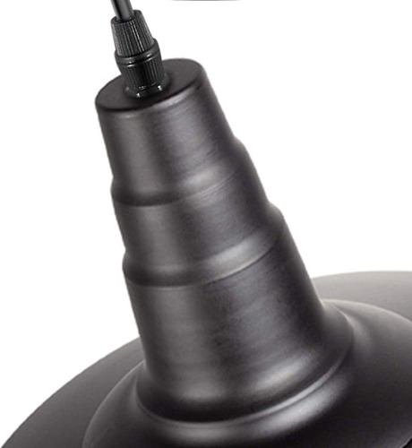 Lampara de Techo Exito Corp Campana Color Negro