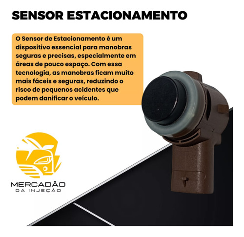 Sensor Estacionamento Dianteiro Polo Nivus Amarok 5q0919297b