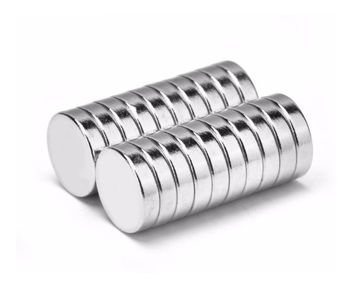 Imagen 1 de 1 de 25 Imanes Redondos Neodimio N50 12x3mm
