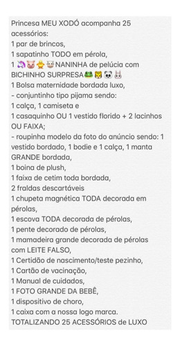 Bebe Reborn Silicone Menina Promocao Boneca Princesa + Bolsa