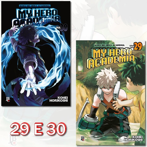 My Hero Academia 29 E 30! Mangá Jbc! Novo E Lacrado!