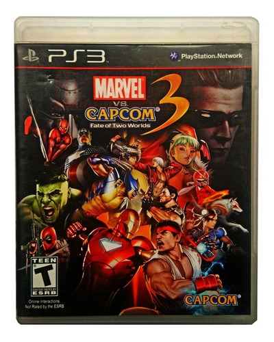 Marvel Vs Capcom 3 Playstation Ps3