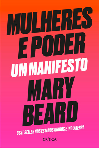 Mulheres e poder: Um manifesto, de Beard, Mary. Editora Planeta do Brasil Ltda., capa dura em português, 2018