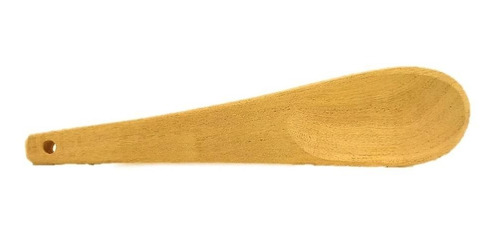 Imagen 1 de 6 de Cuchara De Madera Para Olla 30 Cm Para Pintar Algarobo