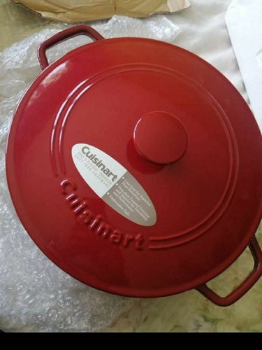 Olla De Ceramica Cuisinart Roja Nueva