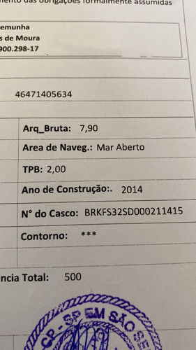 Lancha 32 Pés, Fishing 32 Gas. - Ñ Focker/ Sedna/ Nx/ventura