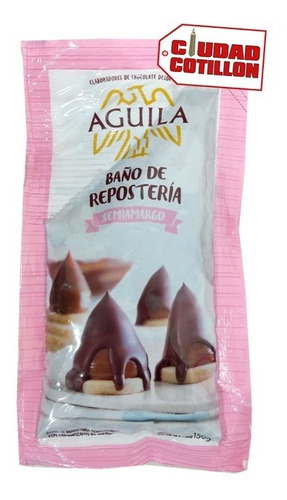 Chocolate Águila Baño Repostería 150g Ciudad Cotillón Envíos