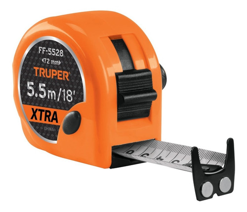 Flexometro Fat-boy 5.5 Mt X 28mm Truper 15385
