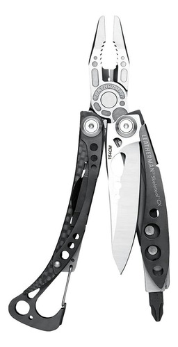 Multiherramienta Leatherman Skeletool Cx Plata/negro