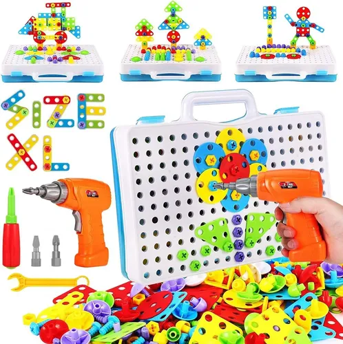 Juguetes Niños 3 Años Herramientas Juguete Puzzles 3D Construccion par