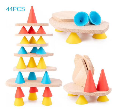 44pcs Stacker Game Juego De Apilamiento Para Niños, Niñas