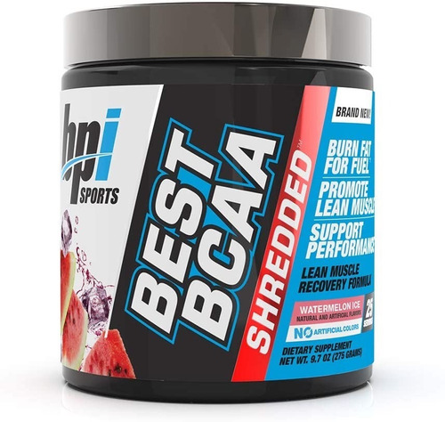 Aminoacido Best Bcaa Shredded 25 Servicios Los Sabores! Sabor Snow Cone