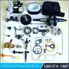 Imagen 2 de 3 de Repuestos Motores Gempar, Domopower,alpina 7/10hp Diesel.