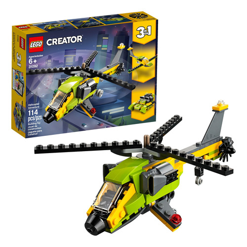 Lego Creator 3 En 1 Aventura En Helicóptero, 31092