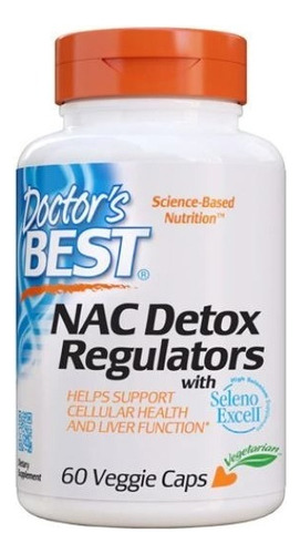 Nac Detox Regulators + Seleno 60 Caps Salud Celular