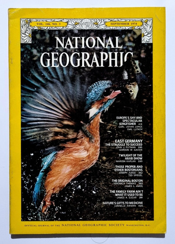 Revista National Geographic English September 1974 / Mendoza