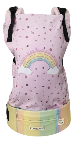 Portabebé Ergonómico La Rebozería Nukú Dryfit Bebé Arc Color Rosa