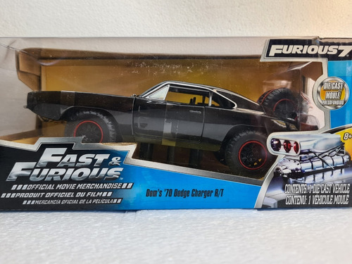 Fast & Furious Oficial Dodge Charger R/t 1/24 Misrecuerdosmx
