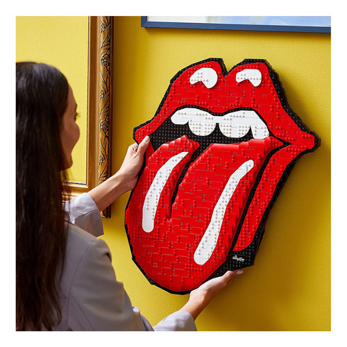 Lego Art The Rolling Stones 31206 Building Set; Memorabilias