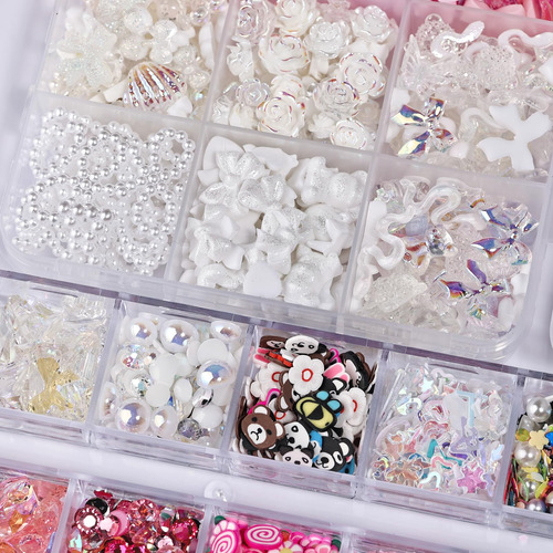 Kit De Dijes Para Uñas Kikonoke, 1400 Piezas, 3d, Con Forma