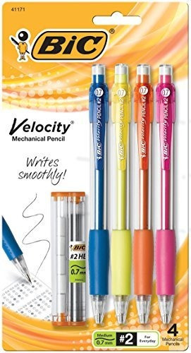 Bic Velocity Originales Del Lápiz Mecánico, Medio Punto (0,7