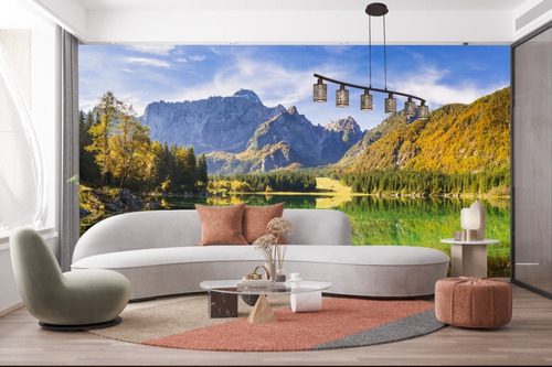 Vinilos Decorativos Para Hogar-paisajes-montes-rios-cascadas