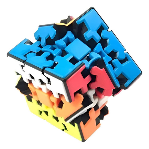 Cubo Rubik 3x3 Gear Engranajes Kungfu Profesional Speedcube