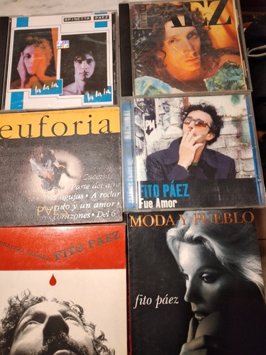 Colección Fito Paez. 12 Cd, 1 Dvd. 