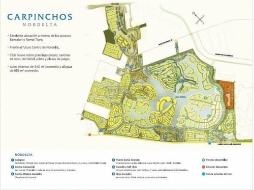 Imagen 2 de 5 de Lote Venta Nordelta Financiado