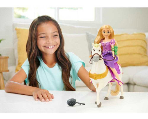 Disney Princesa Muñeca Rapunzel Y Maximus