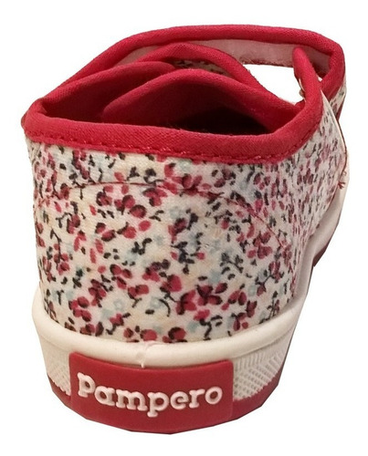 Imagen 7 de 10 de Zapatillas Bebes Niñas Caminantes Marca Pampero Mod Cami