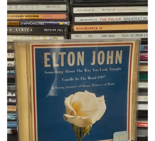 Elton John Something About The Way You Look Tonight Cd Orig