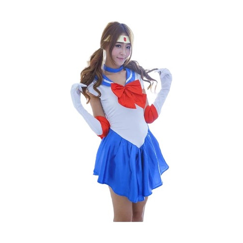 Disfraz De Sailor Moon Para Niñas/adolescentes Halloween 