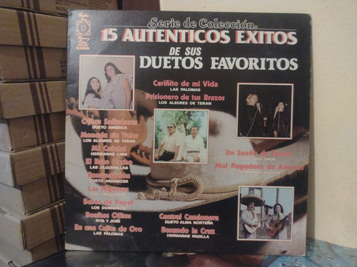 Dueto Favoritos 15 Éxitos Vinyl,lp,acetato. Oferta1