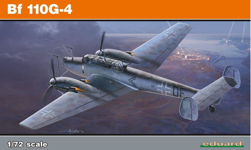 Eduard Bf 110g-4 1/72 Profipack 7094 Rdelhobby Mza
