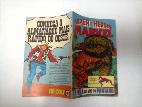 Super Herois Marvel 4 - Formatinho - Rio Grafica Editora - Rge