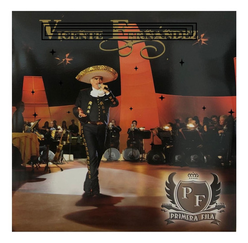 Vicente Fernandez Primera Fila 2  vinyl Versión del álbum Estándar
