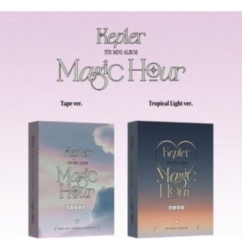 Kep1er Magic Hour Unit Version Poster + Book Asia Import Cd