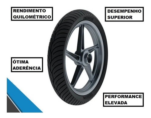 Pneu Rinaldi Dianteiro 80/100-18 Hb37 Speed 150 / Cargo
